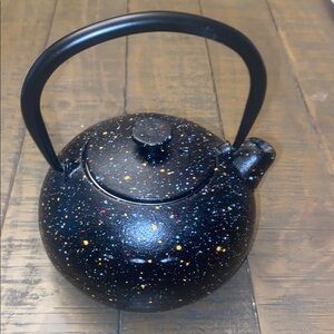 Ibili cast iron Speckled Black  2 cup Teapot